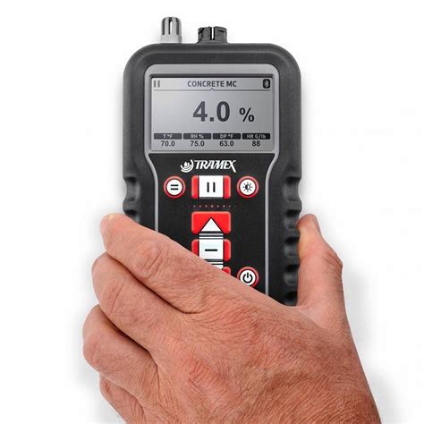 concrete moisture encounter meter